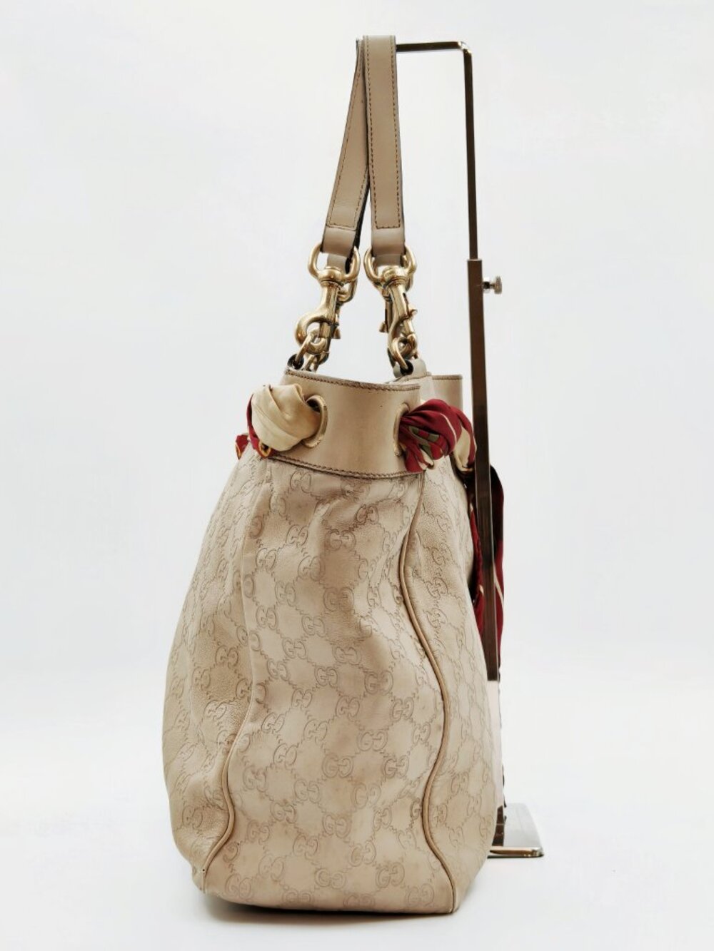 Gucci Vintage Guccissima Leather Large Tote Shoulder Bag - Picture 9 of 16